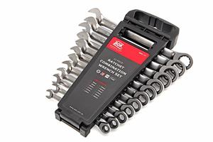 AOK 12 Delige Professionele Ring, Ratelset, Steeksleutelset