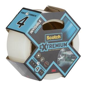 Scotch Krachtige Tape Extremium Invisible, Ft 48 Mm X 20 M, Transparant