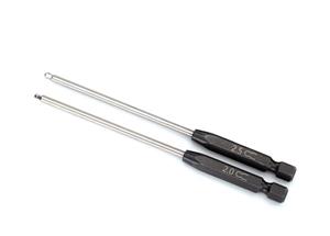 Traxxas Speed Bit Set, hex driver, 2-piece ball-end (2.0mm, 2.5mm), 1/4 drive