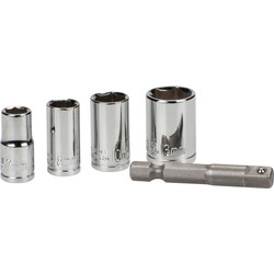 Dopsleutelset Met Adapter 5-delig