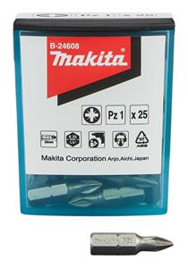 Makita B-24608 Schroefbit - PZ1x25mm (25st)