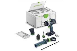 Festool TPC 18/4 I-Basic-Set 18V Li-Ion accu klopboormachine body incl. accessoires in systainer - 75Nm