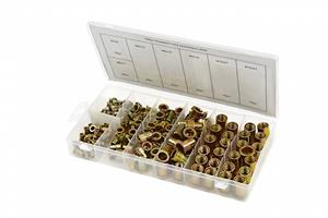 150 Delig Blindklinkmoeren Assortiment Staal