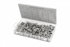 150 Delig Blindklinkmoeren Assortiment Aluminium