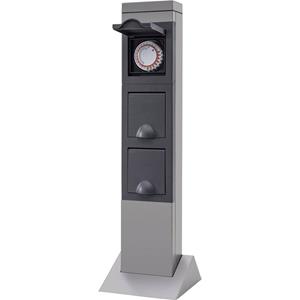 REV Ritter GmbH Steckdose 2-fach mit Timer Steelcraft