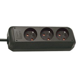 Brennenstuhl 1157504 Steckdosenleiste 3fach Schwarz FR-Stecker 1St.