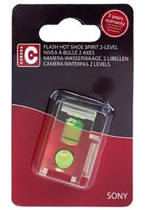 Caruba Waterpas Spirit Level - 2-way - voor Sony