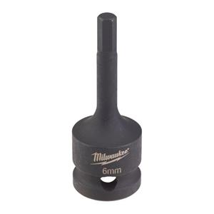 Milwaukee Accessoires 1/2 Impact HEX bit dop HEX6 - 4932478064 - 4932478064
