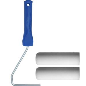 Verfroller beugel / verfbeugel 28 cm incl 2x lakverfroller fijn -