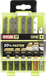 Ryobi Stichsägeblatt-Set RAK10JSBMP, 10-teilig, Sägeblatt-Satz