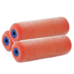 Sorx Set van 3x stuks structuur verfrollers lakroller2,5 x 10 cm -