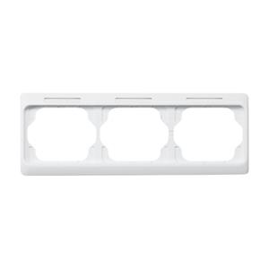 Busch-Jaeger 3fach Rahmen Rahmen Weiß, Verkehrsweiß 2CKA001754A4068