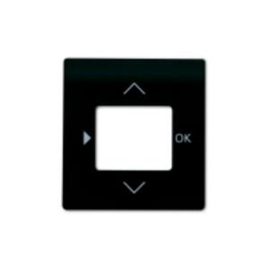 Busch-Jaeger Abdeckung Jalousie-Schalter, Jalousie-Schalter/-Taster Impuls Tiefschwarz (RAL 9005), S