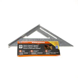 Mtools Swanson Timmermans meetdriehoek - metric Speedsquare aluminium. | 