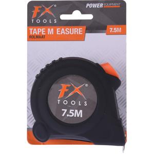 FX Tools Rolmaat/meetlint zwart 7,5 meter -