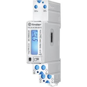 Finder 7M.24.8.230.0310 kWh-meter 1-fase Digitaal 40 A Conform MID: Ja 1 stuk(s)