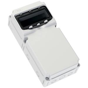 PCE 15851000 Leergehäuse (L x B x H) 158 x 230 x 471mm Grau IP66, IP67, IK08 1St.