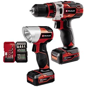 Einhell Akku-Bohrschrauber TE-CD 12/1 Li +22+CL (2x2.0Ah), (Set), inkl. 2 Akkus und Ladegerät