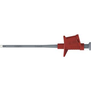 Schützinger SKPS 6780 Ni / RT Sicherheits-Klemmprüfspitze Buchse 4mm Rot