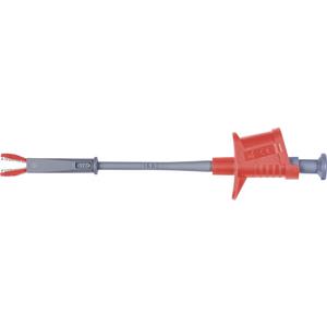 Schützinger SKPS 6925 Ni / RT Sicherheits-Klemmprüfspitze Buchse 4mm Rot