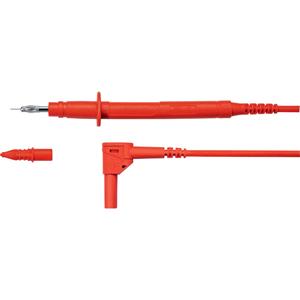Schützinger SPL 2315 / 2.5 / 100 / RT Sicherheits-Messleitung [Stecker 4mm - Prüfspitze] 100.00cm