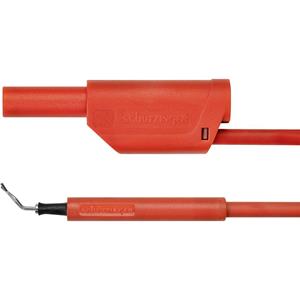 Schützinger AL 8321 / ZPK / 1 / 50 / RT Adapterleitung [Stecker 4mm - Prüfspitze] 50.00cm Rot 10St.