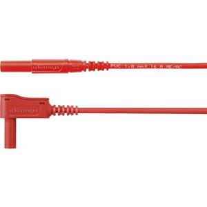 Schützinger MSWFK A341 / 1 / 50 / RT Messleitung [Stecker 4mm - Stecker 4 mm] 50.00cm Rot 20St.