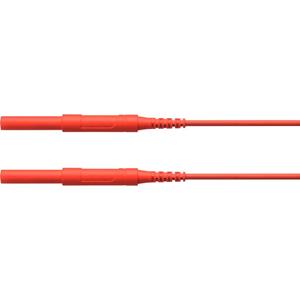 Schützinger HSPL 8568 / AWG16 / 150 / RT Sicherheits-Messleitung [Stecker 4mm - Stecker 4 mm] 150.0