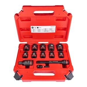 Milwaukee Accessoires Shockwave dop Hex 1/2 | kort set-13st. | 4932480456 - 4932480456