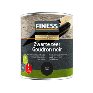 finess zwarte teer 0.75 ltr