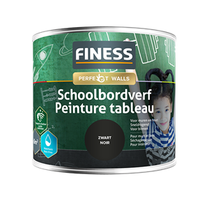 finess schoolbordverf zwart 0.5 ltr