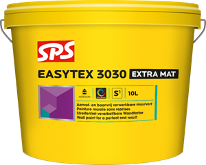 SPS Easytex 3030 Extra Mat 10 Liter 100% Wit