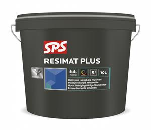 SPS 10308352 Resimat PLUS - Wit - 10L