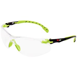 3M Solus S1201SGAF Schutzbrille mit Antibeschlag-Schutz Grün, Schwarz DIN EN 166