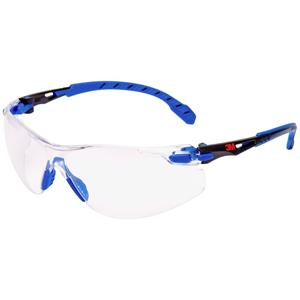 3M Solus S1101SGAF Schutzbrille mit Antibeschlag-Schutz Blau, Schwarz DIN EN 166