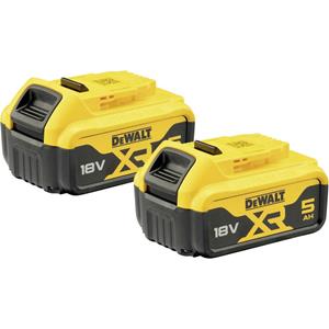 Dewalt DCB184P2-XJ Gereedschapsaccu 5 Ah Li-ion