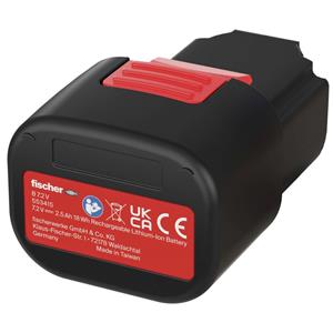 Fischer Akku FGC 100-B 7,2V 2,5Ah
