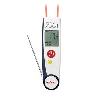 Ebro TLC 750i-V2 Klappthermometer -50 - +250°C Fühler-Typ K