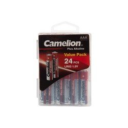 Camelion ALKALINE AAA / LR3 1.5 V - 1200 mAh (24 st./plastic doos)