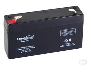 Dyno Europe LOOD-ZUUR-ACCU 6 V - 1.3 Ah 98 x 25 x 56 mm