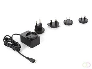 Velleman UNIVERSELE LADER MET MICRO-USB-AANSLUITING - 5 V - 2.5 A met 4 reisstekkers