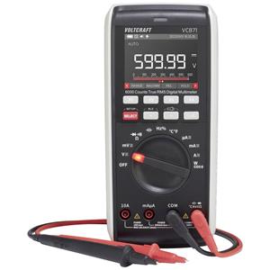 VOLTCRAFT VC871 Hand-Multimeter kalibriert (ISO) digital Datenlogger CAT III 1000 V, CAT IV 600V Anz