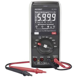 VOLTCRAFT VC272 Hand-Multimeter kalibriert (ISO) digital CAT III 600V Anzeige (Counts): 6000