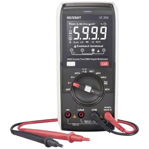 VOLTCRAFT VC292 Hand-Multimeter kalibriert (ISO) digital CAT III 600V Anzeige (Counts): 6000