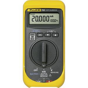 Fluke 705 Kalibrator Stroomsterkte 1x 9 V batterij (blok), meegeleverd