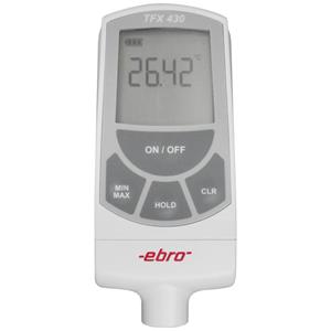 ebro TFX 430 Temperatuurmeter -100 - +400 °C Met starre sensor