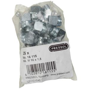 Pressol Kegelschmiernippel H2-45°, M 10 x 1,5-VZ 25St.