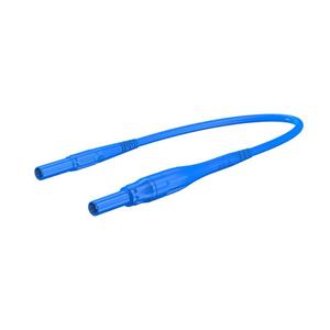 Stäubli XSMF-419 Meetsnoer [4mm-veiligheidsstekker - 4mm-veiligheidsstekker] 2.00 m Blauw 1 stuk(s)