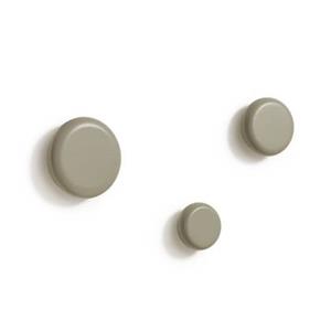 kavehome Kave Home Kapstokhaak Nadue Set van 3 stuks - Beige