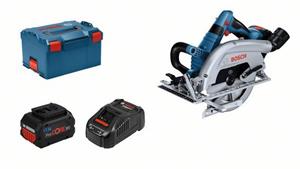 Bosch GKS 18V-70 L 18V Li-ion accu BiTurbo cirkelzaag set (2x 5.5Ah)- 190 mm - koolborstelloos - 06016B9002